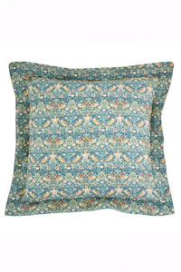 Outdoor Cushion made with Liberty Fabric STRAWBERRY THIEF - Coco & Wolf