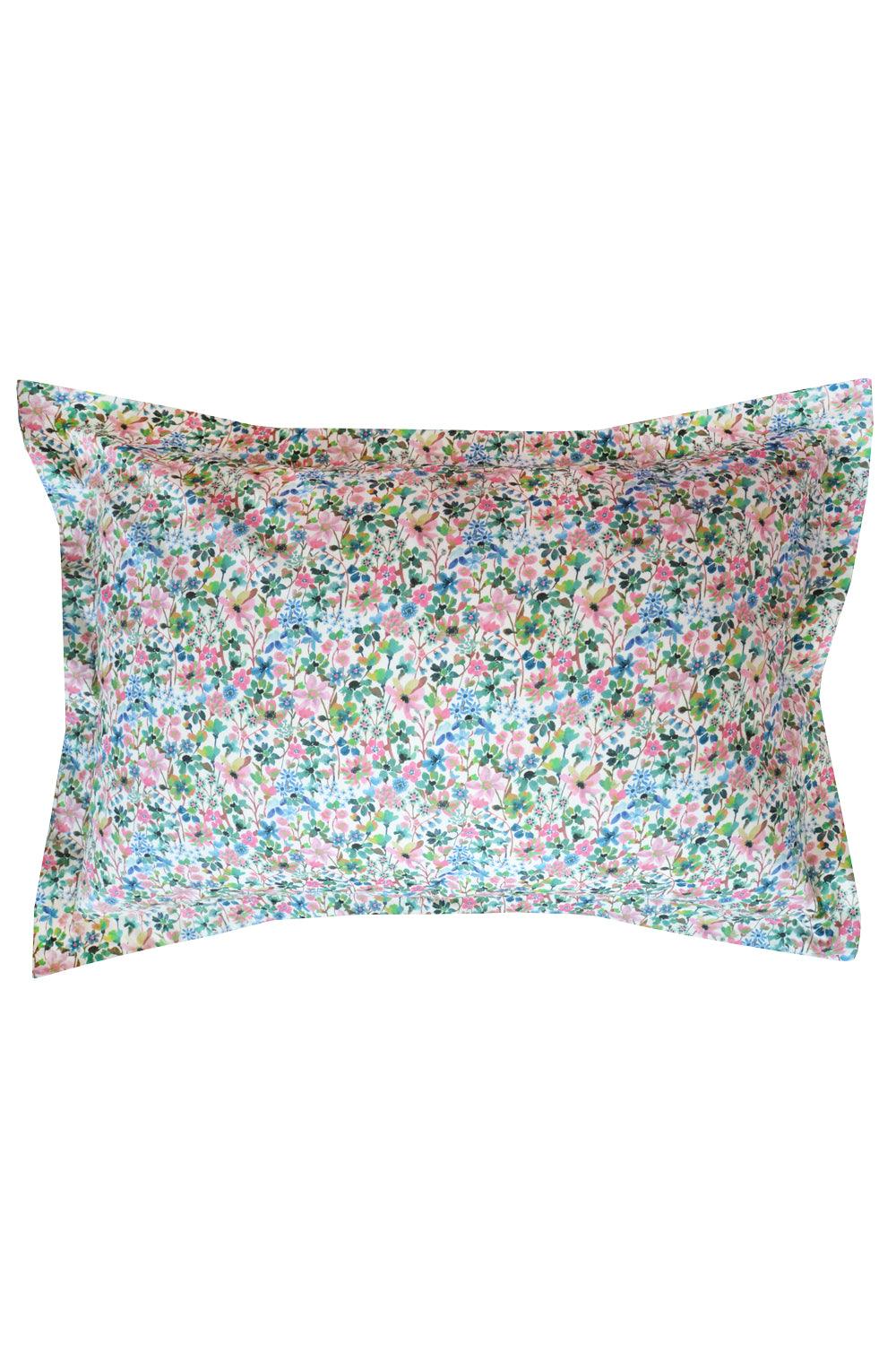 Oxford Pillowcase made with Liberty Fabric DREAMS OF SUMMER - Coco & Wolf