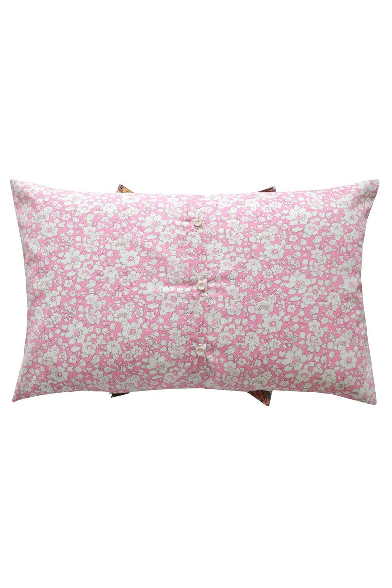 Patchwork Oblong Cushion made with Liberty Fabric - Coco & Wolf