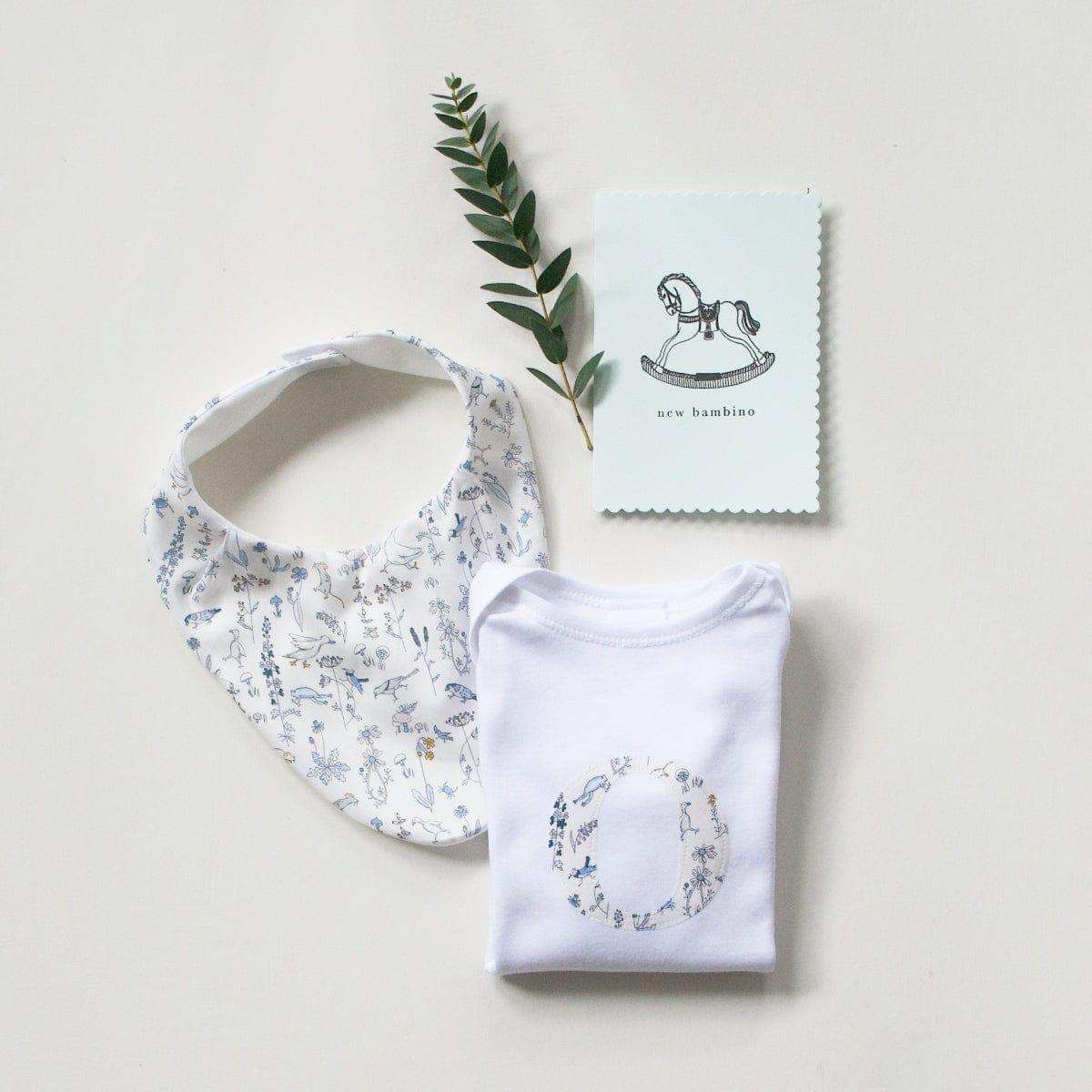 Personalised New Baby Gift Set made with Liberty Fabric THEO - Coco & Wolf
