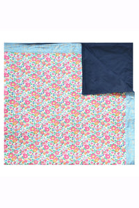 Picnic Blanket made with Liberty Fabric BETSY PINK - Coco & Wolf