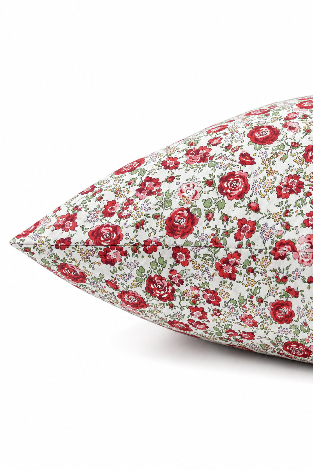 Housewife Pillowcase made with Liberty Fabric FELICITE RED