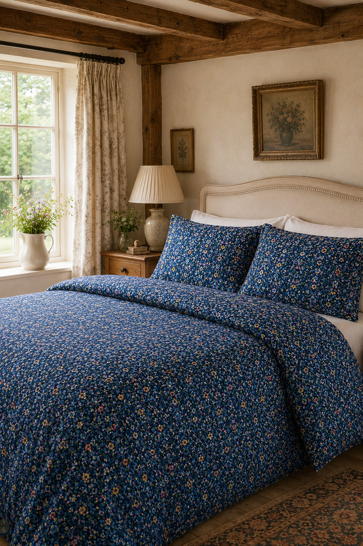 Pillowcase made with Liberty Fabric AURORA