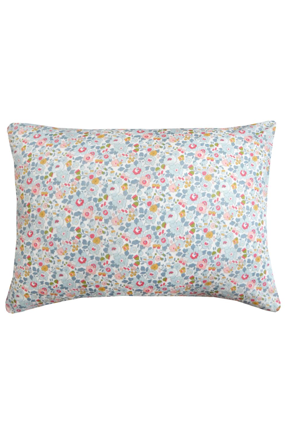 Pillowcase made with Liberty Fabric BETSY GREY - Coco & Wolf