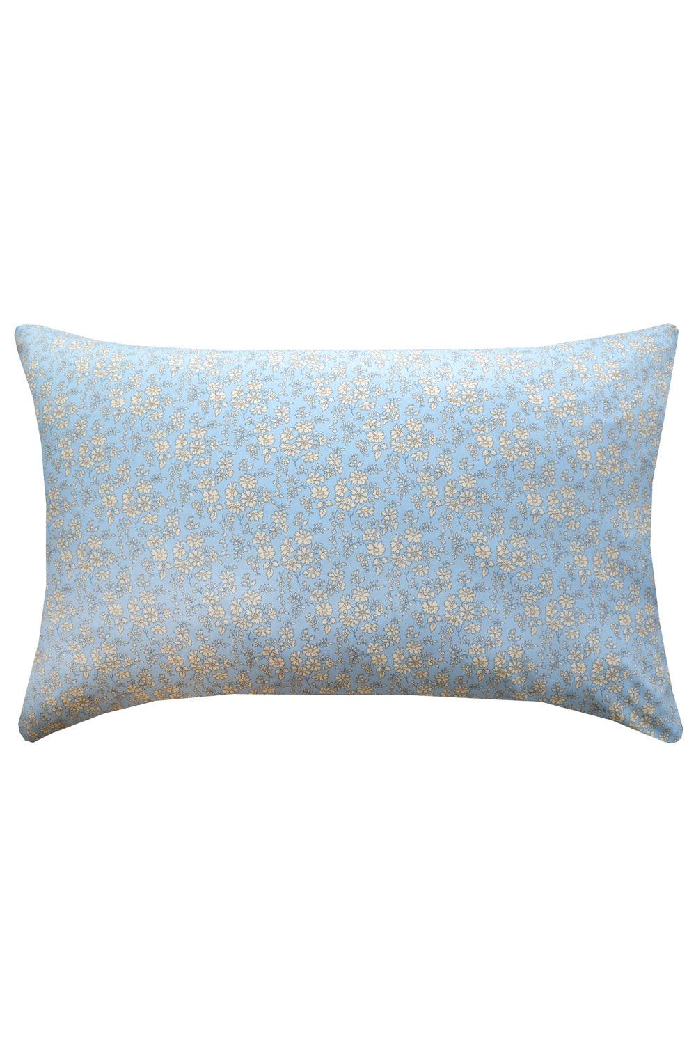 Pillowcase made with Liberty Fabric CAPEL BLUE - Coco & Wolf