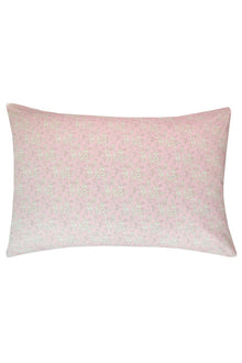 Pillowcase made with Liberty Fabric CAPEL PINK