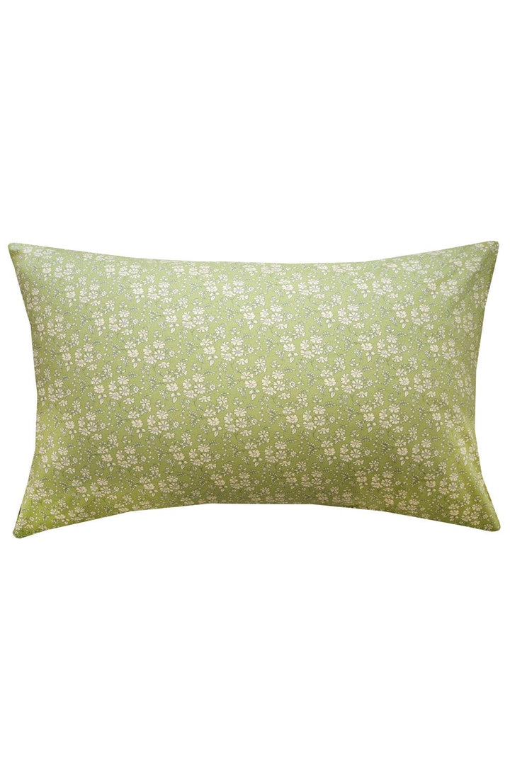 Pillowcase made with Liberty Fabric CAPEL PISTACHIO - Coco & Wolf