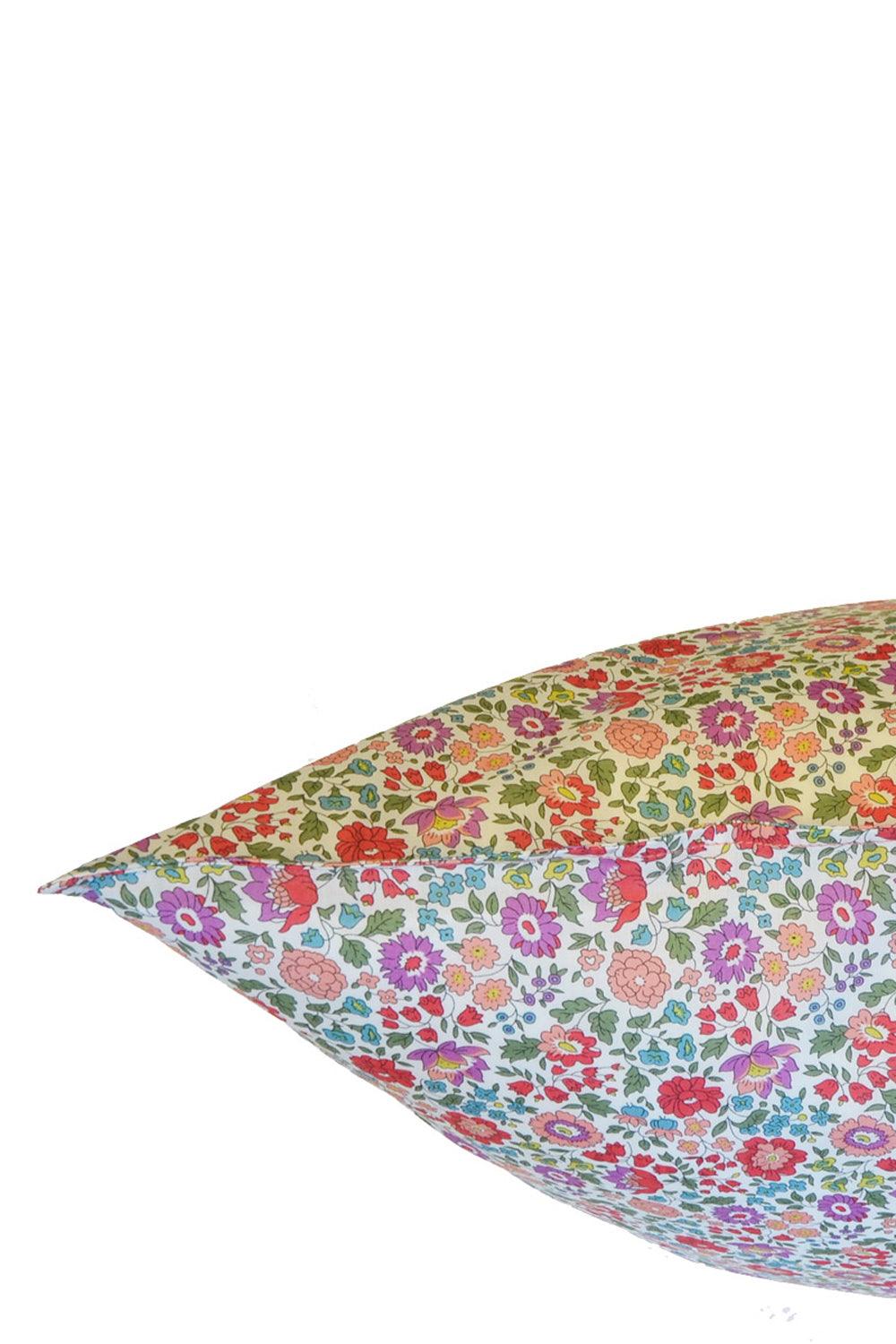 Pillowcase made with Liberty Fabric D'ANJO PEACH - Coco & Wolf