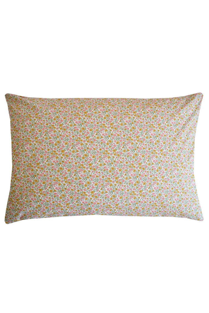 Pillowcase made with Liberty Fabric FREYJA DAISY - Coco & Wolf