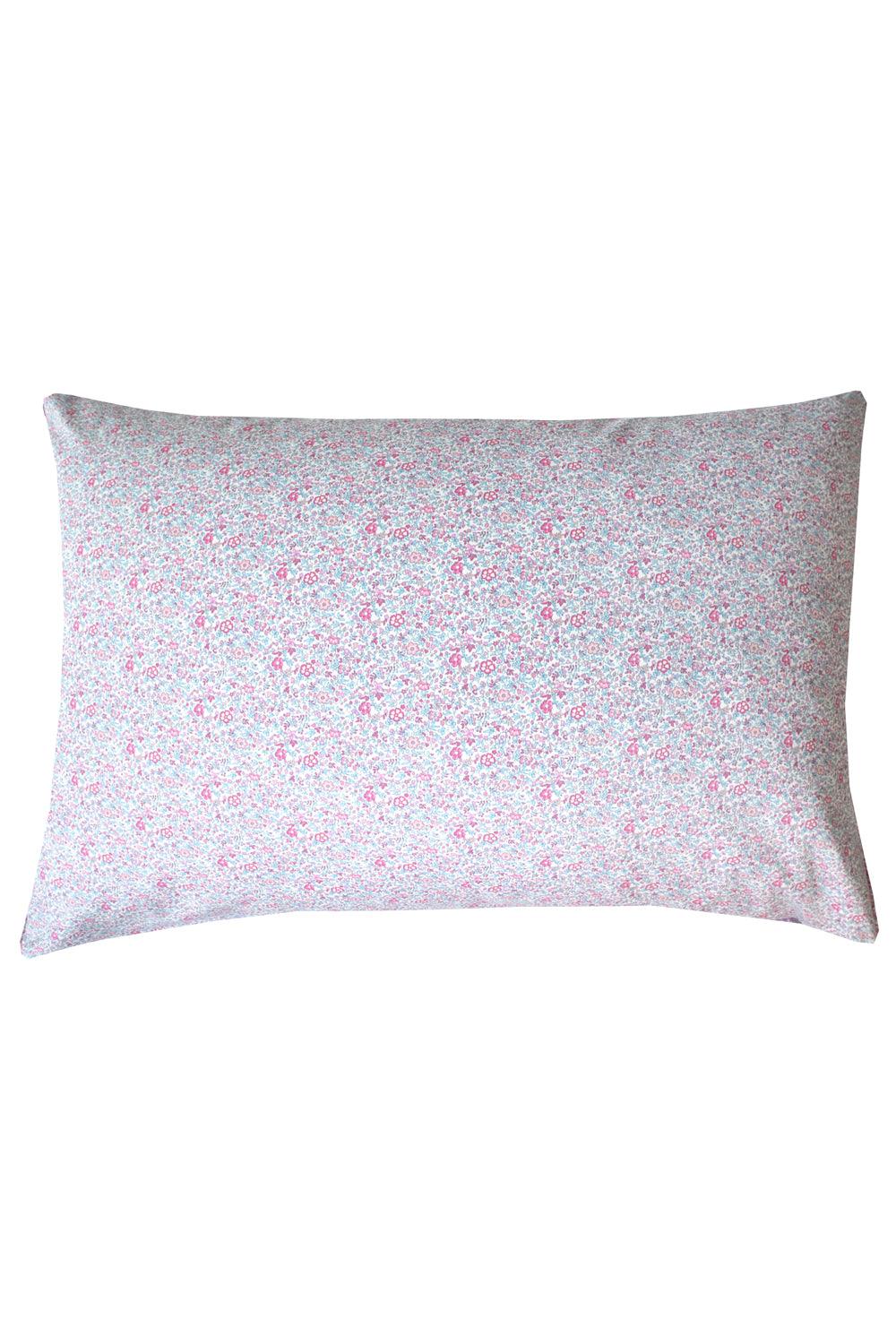 Pillowcase made with Liberty Fabric KATIE & MILLIE MAGENTA - Coco & Wolf