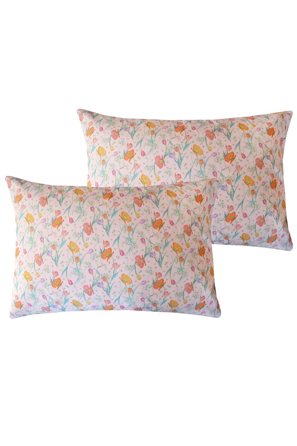 Pillowcase made with Liberty Fabric SPRING BLOOMS - Coco & Wolf