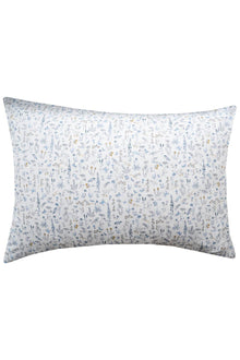 Pillowcase made with Liberty Fabric THEO BLUE