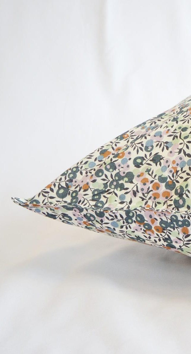 Pillowcase made with Organic Liberty Fabric WILTSHIRE - Coco & Wolf