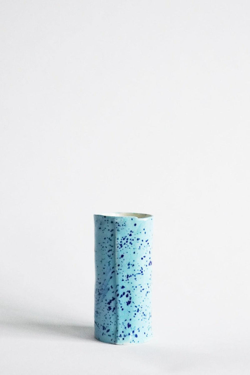 Porcelain Splatter Bud Vase - Coco & Wolf