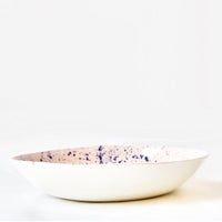 Porcelain Splatter Salad Serving Bowl - Coco & Wolf