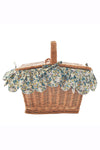 Rectangle Wicker Picnic Basket LIBBY - Coco & Wolf