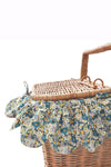 Rectangular Picnic Basket made with Liberty Fabric LIBBY - Coco & Wolf