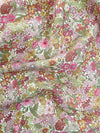 Reversible Wavy Tablecloth made with Liberty Fabric DREAMS OF SUMMER - Coco & Wolf