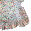 Ruffle Cushion made with Liberty Fabric BETSY GREY & BETSY CANDY FLOSS - Coco & Wolf