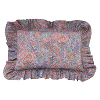 Ruffle Cushion made with Liberty Fabric DANA SHARMIN - Coco & Wolf