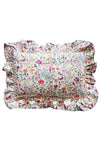 Ruffle Cushion made with Liberty Fabric LINEN GARDEN - Coco & Wolf