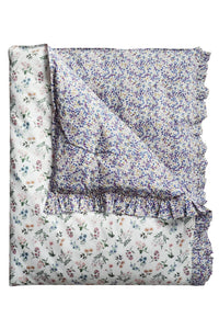 Ruffle Edge Heirloom Quilt made with Liberty Fabric ANNIE & WILTSHIRE BUD - Coco & Wolf