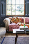 Ruffle Edge Silk Bedspread made with Liberty Fabric ALISON LEWIS & ICARUS WINGS - Coco & Wolf