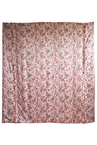 Reversible Ruffle Silk Heirloom Quilt made with Liberty Fabric EVA BELLE & JANNAH