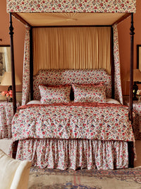 Bedding made with Liberty Fabric EVA BELLE