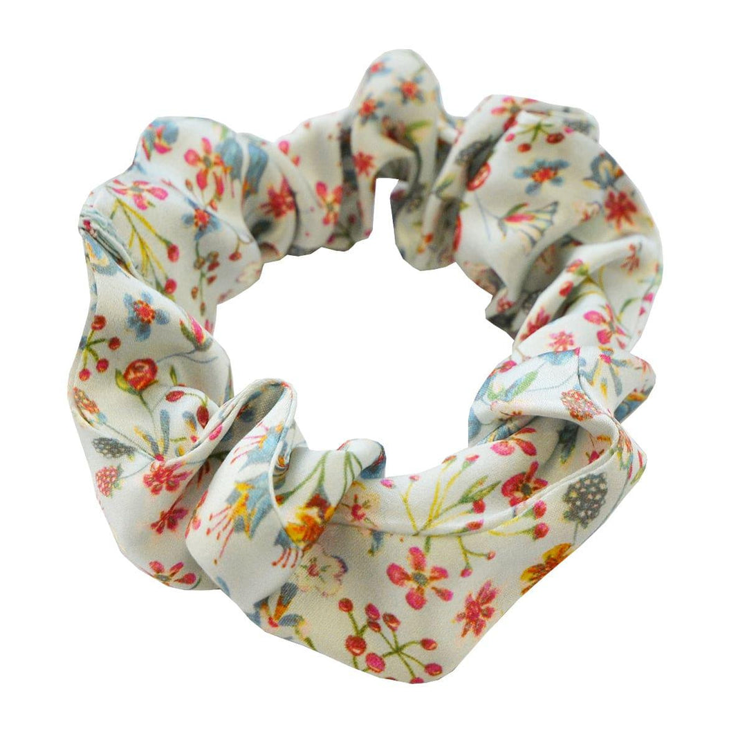 Silk Hair Scrunchie made with Liberty Fabric DONNA LEIGH - Coco & Wolf