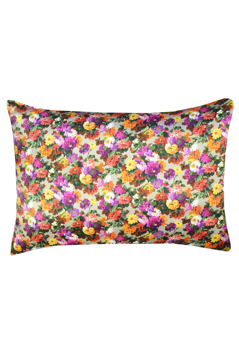 Silk Pillowcase made with Liberty Fabric CHATSWORTH BLOOM - Coco & Wolf