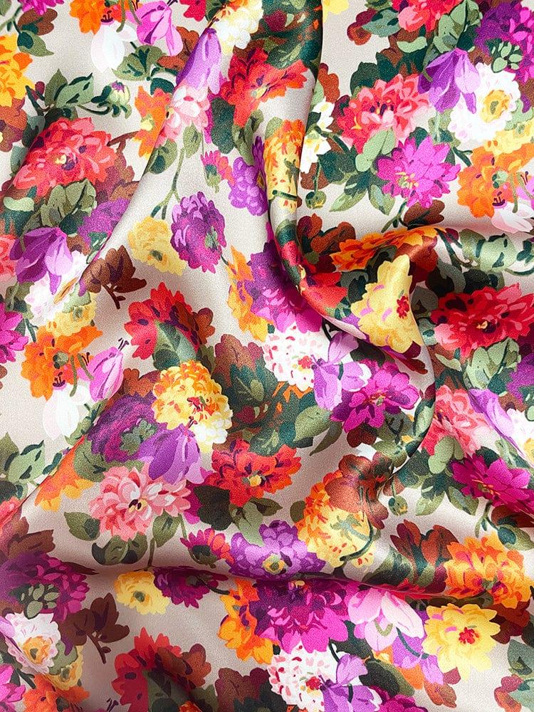 Silk Pillowcase made with Liberty Fabric CHATSWORTH BLOOM - Coco & Wolf