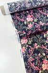 Silk Pillowcase made with Liberty Fabric CORAL MEADOW - Coco & Wolf