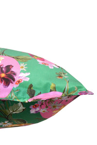 Silk Pillowcase made with Liberty Fabric COVINGTON EMERALD - Coco & Wolf