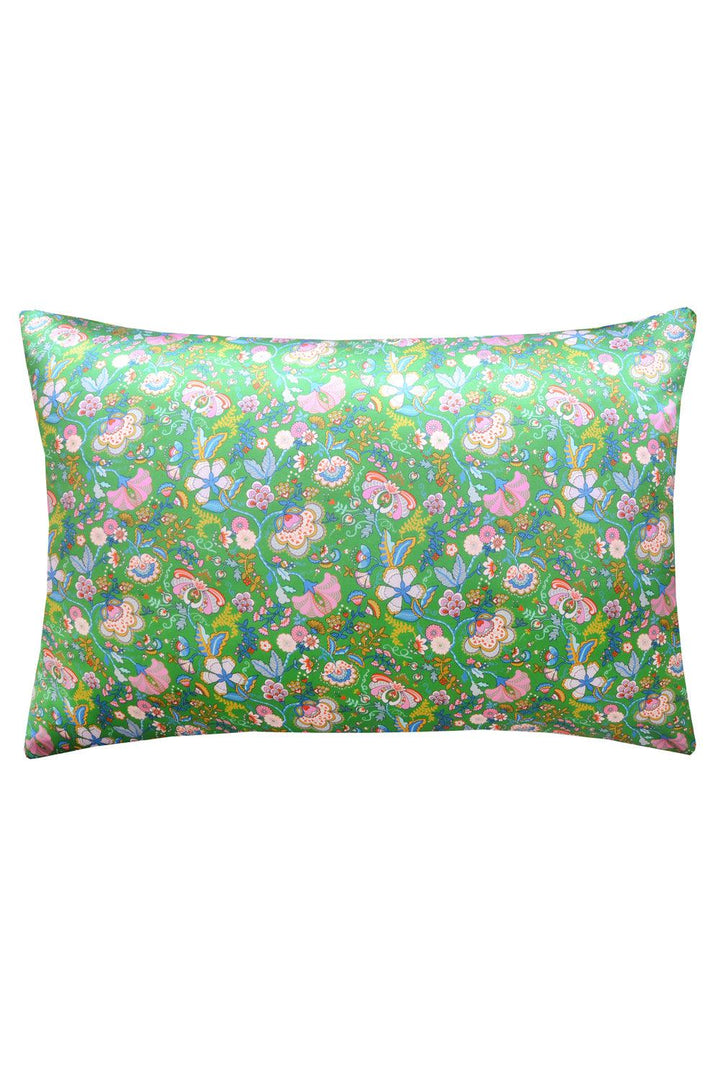 Silk Pillowcase made with Liberty Fabric MABELLE HALL - Coco & Wolf