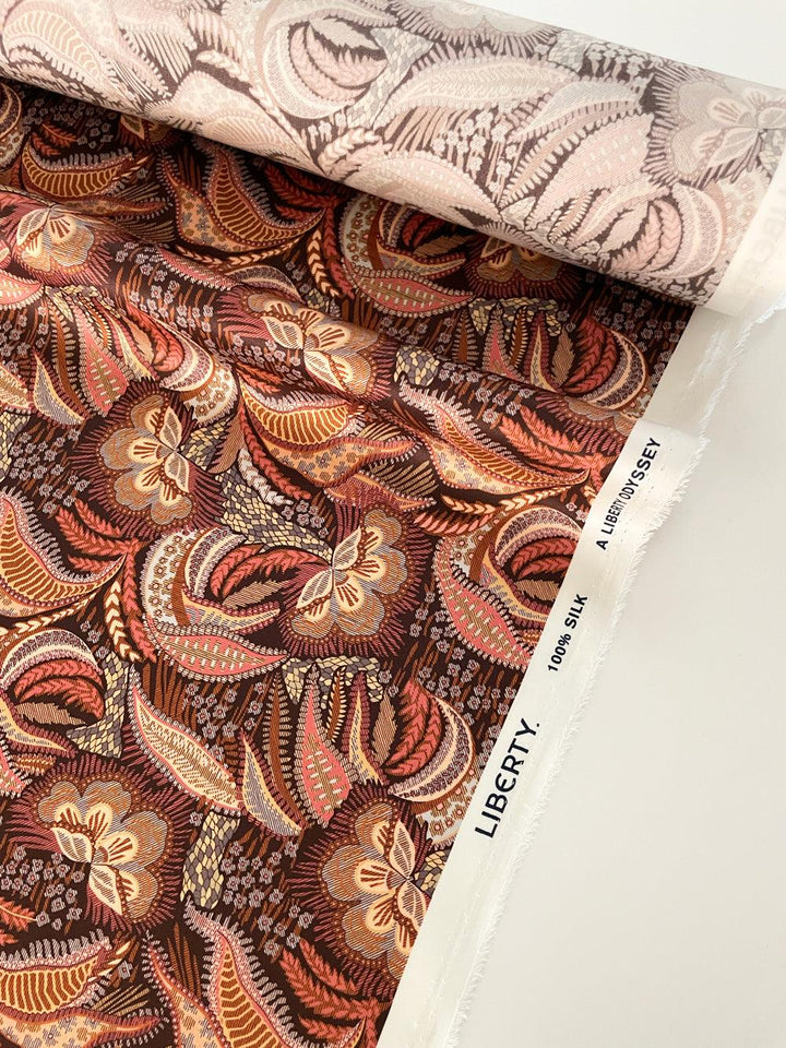 Silk Pillowcase made with Liberty Fabric MEDUSA - Coco & Wolf