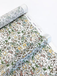 Silk Pillowcase made with Liberty Fabric TAPESTRY CREAM - Coco & Wolf