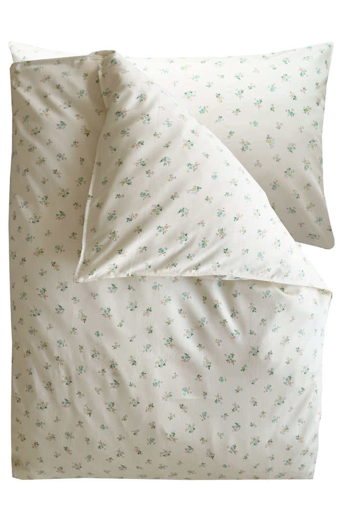 Bridgerton Duvet Set made with Liberty Fabric POSY CORSAGE YELLOW