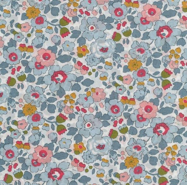 Sleeveless Dress Liberty Fabric BETSY GREY - Coco & Wolf