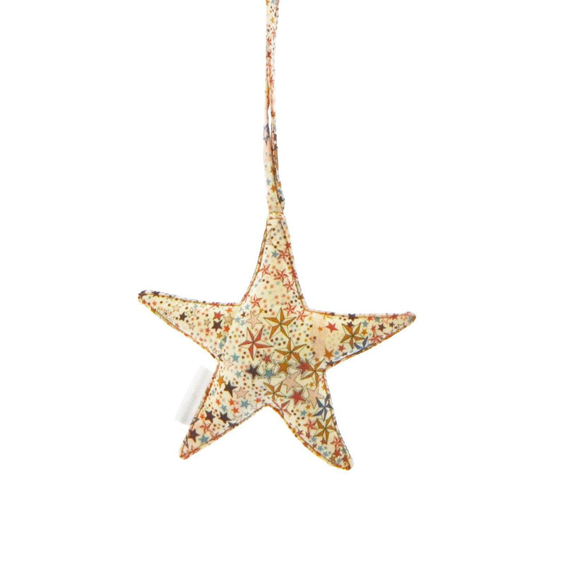 Star Bauble made with Liberty Fabric CAPEL & ADELAJDA - Coco & Wolf