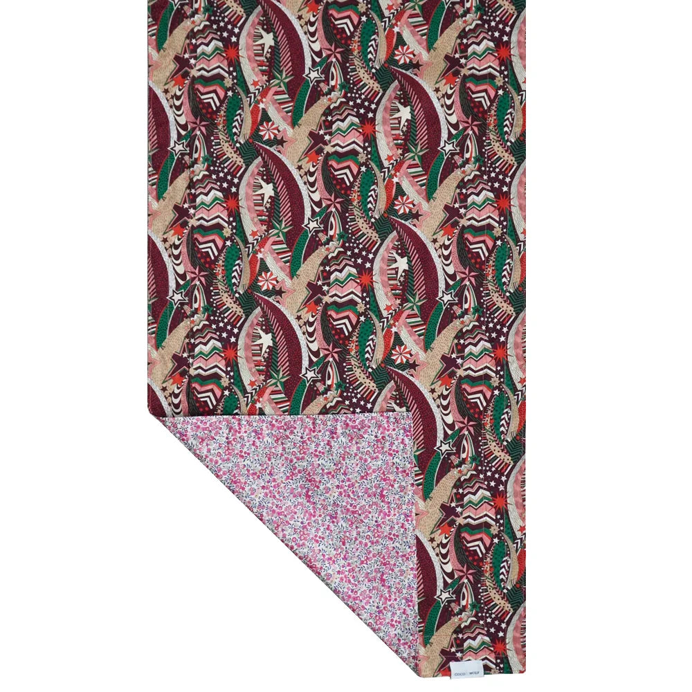 Reversible Tablecloth made with Liberty Fabric MY LITTLE STAR & WILTSHIRE BUD