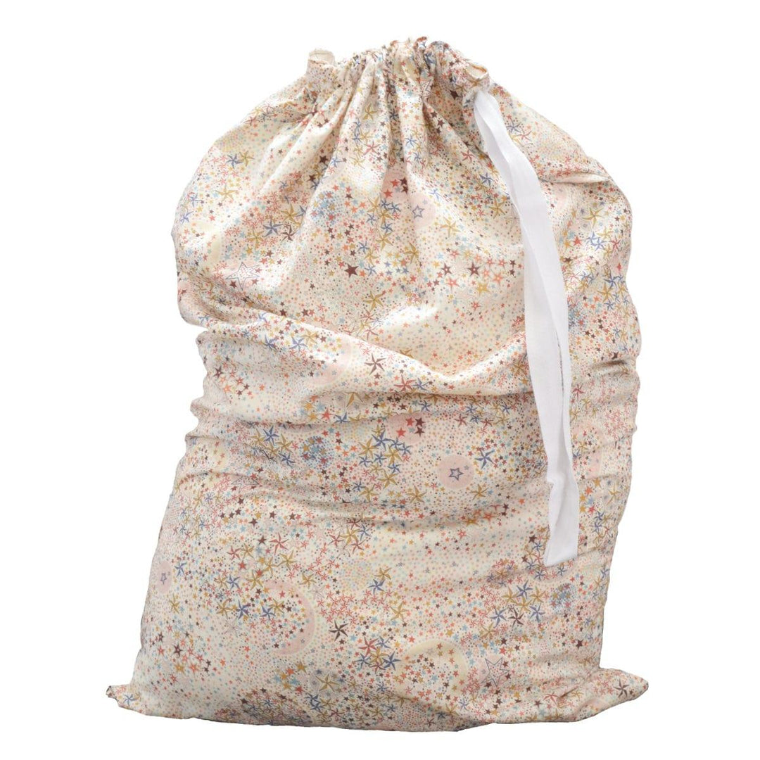 Storage Sack made with Liberty Fabric ADELAJDA MUSTARD - Coco & Wolf