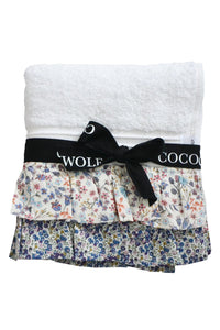 Towel made with Liberty Fabric DONNA LEIGH & WILTSHIRE BUD - Coco & Wolf
