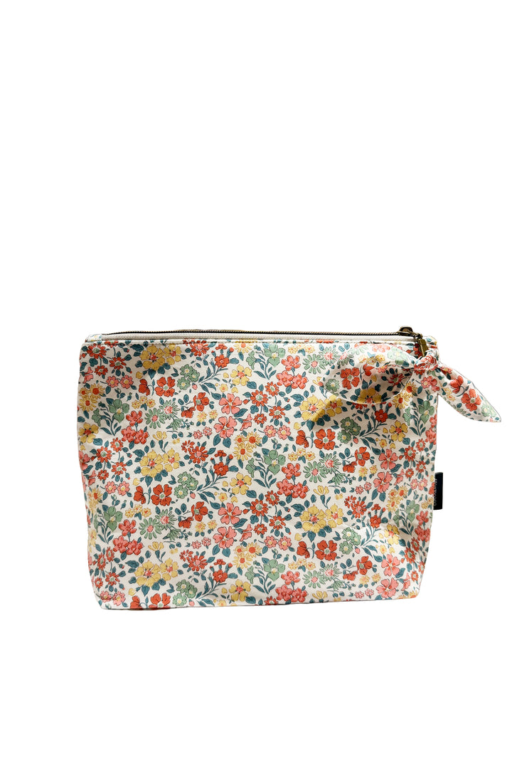 Medium Zip-Top Pouch made with Liberty Fabric ANNABELLA