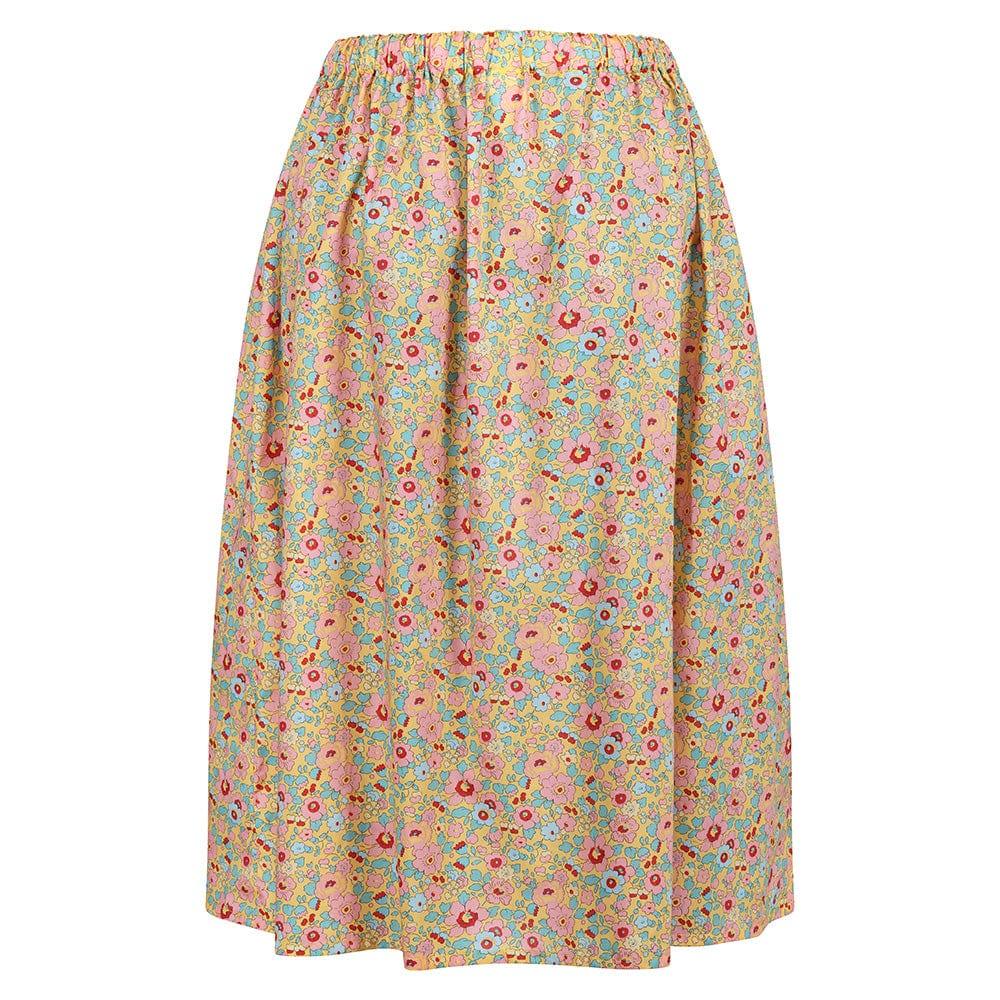 Women's Edie Midi Skirt made with Liberty Fabric BETSY - Coco & Wolf