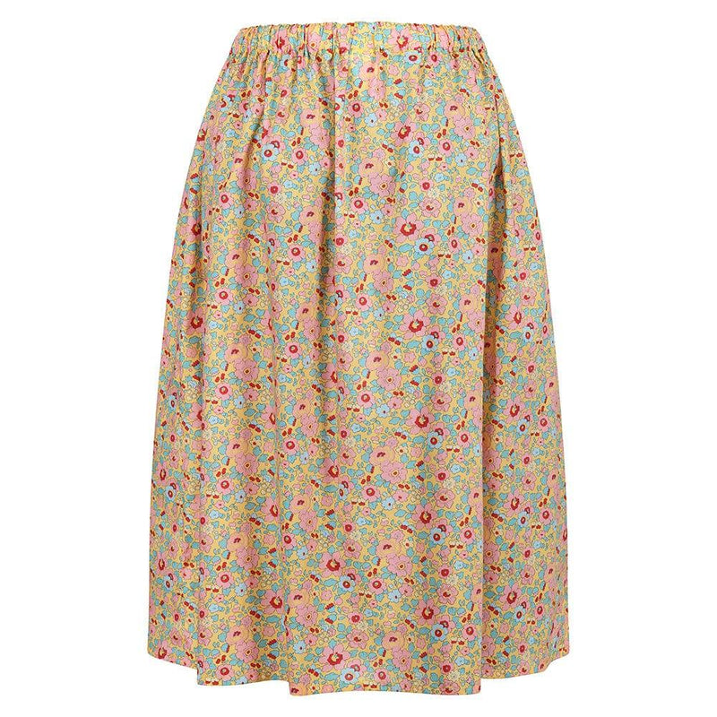 Women's Edie Midi Skirt made with Liberty Fabric BETSY - Coco & Wolf