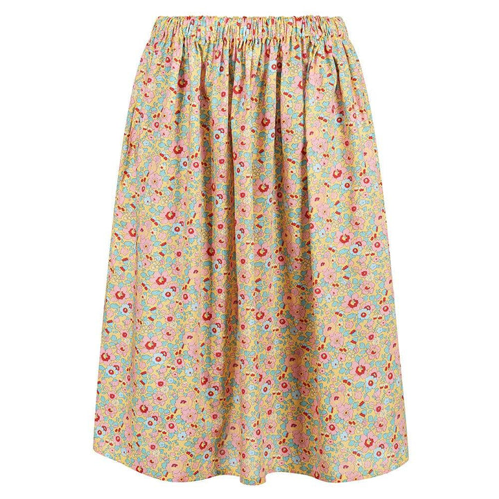 Women's Edie Midi Skirt made with Liberty Fabric BETSY - Coco & Wolf