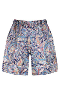 Women's Silk Bed Shorts made with Liberty Fabric GREAT MISSENDEN - Coco & Wolf