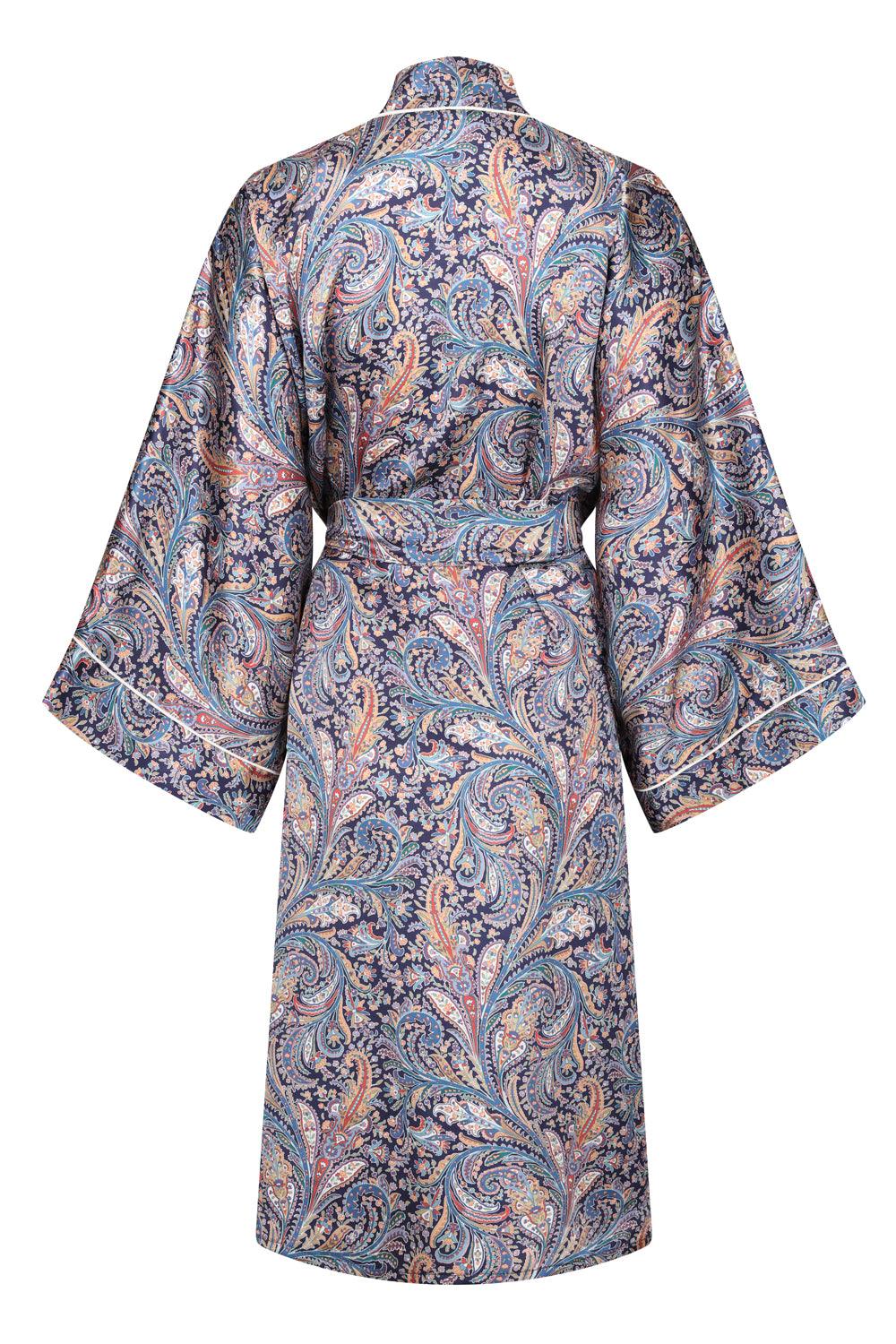 Women's Silk Kimono made with Liberty Fabric GREAT MISSENDEN - Coco & Wolf