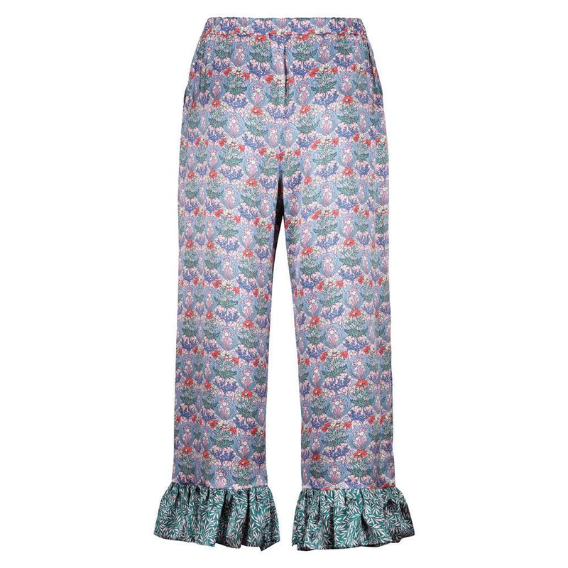 Women's Silk Pyjama Trousers made with Liberty Fabric BRONWYN - Coco & Wolf